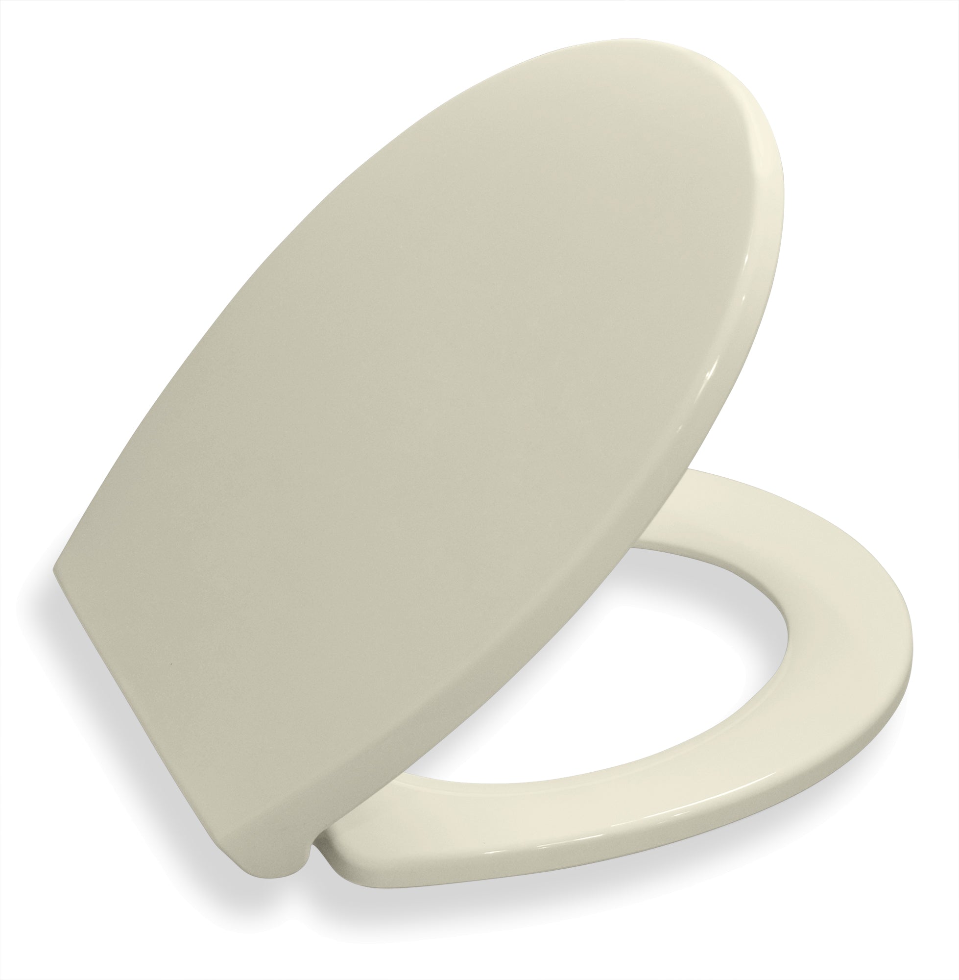 Bath Royale Premium Toilet Seat Almond Bone Round