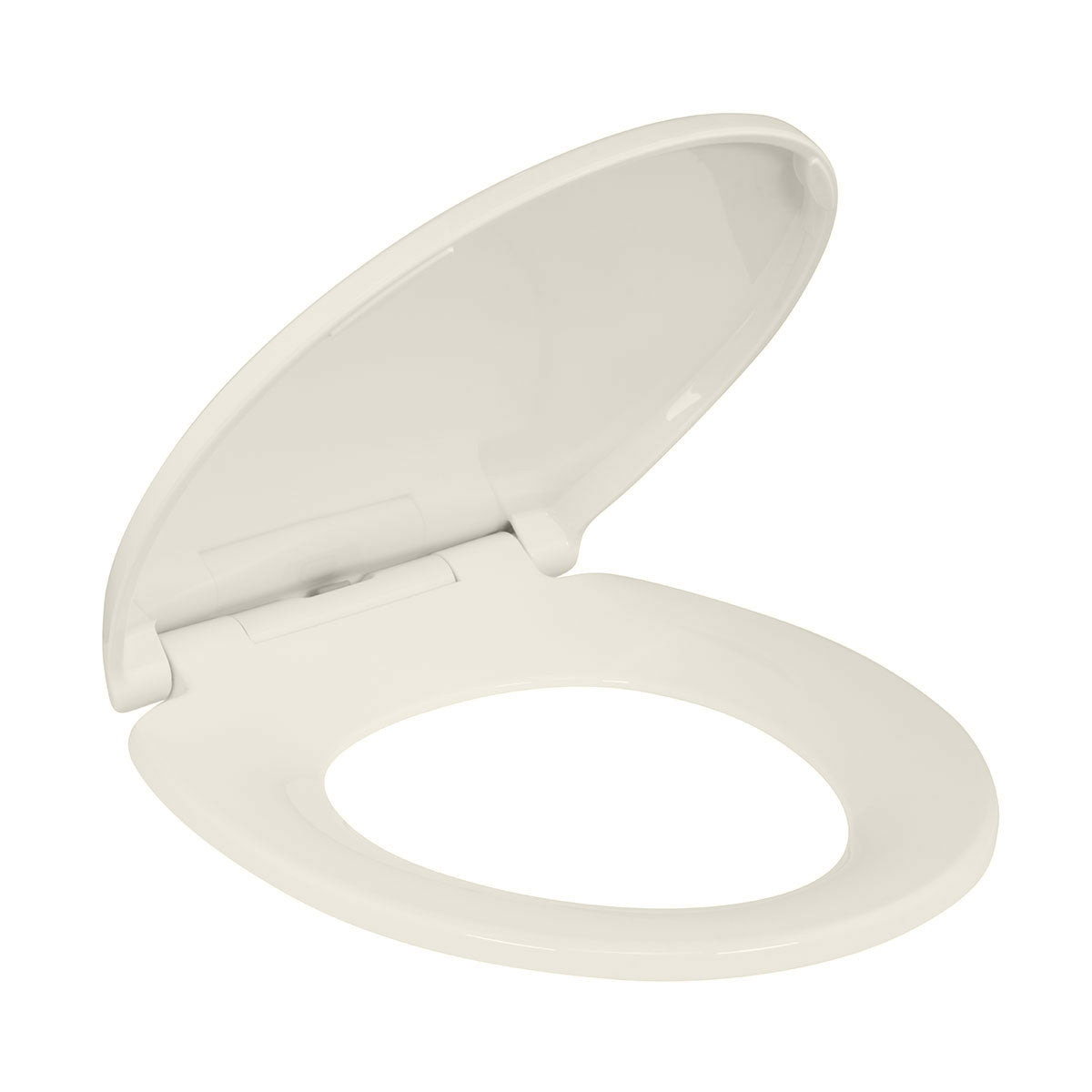 Premium Toilet Seat - Round - Biscuit Linen